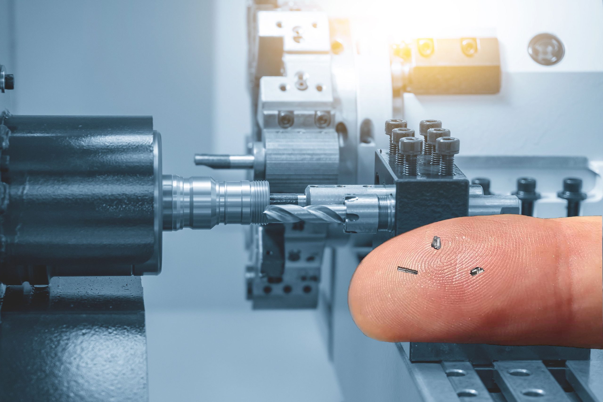 Precision machining with tiny metal parts